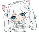 ミニキャライラストお描きします SNSや配信、グッズなどにお使いいただけます！ イメージ1
