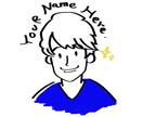 おしゃれで、シンプルなイラスト描きます SNS用のアイコンイラストが欲しい方に イメージ2
