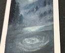 好きな曲の世界観をオイルパステルで風景画にします 大切な1曲を、世界にひとつだけの小さな風景画に。 イメージ6