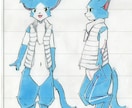 デジタルケモノイラスト描きます 少年漫画風のイラストが得意です。 イメージ8