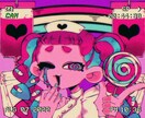 アイコンやヘッダー、ボカロMV等を制作いたします 不気味で可愛い世界観の女の子が得意です。 イメージ3