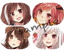 SNSに使える可愛いアイコン描きます 迅速かつ丁寧なお仕事を心掛けています( ¨̮ )♡ イメージ2