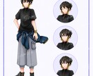 ご希望に沿った立ち絵イラストお描きします TRPG、配信、オリキャラの設定画などに！表情差分承ります！ イメージ2
