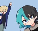 幅広いテイストでイラスト描きます ゆるくも、ポップにも、ちょっとダークにも。 イメージ1
