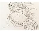 写真からゆるふわな似顔ドローイングをお描きします ご自宅に、贈り物に。繊細な線で描く、あなただけの原画 イメージ3