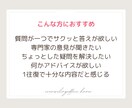 ご相談一つに対しこころの専門家が1往復で答えます アドバイス/専門家の意見/ヒント/急いでいる/参考にしたい イメージ2