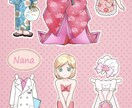 似顔絵やオリジナルキャラでSNSのアイコン作ります アイコンでSNSをイメージアップ↑ イメージ4