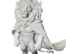 オリジナルキャラを3Dフィギュア化します あなたの空想を現実に！造形師が創る唯一無二の立体作品！ イメージ3