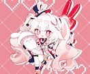 もちっとした可愛いSDキャラ描きます 透明感のあるデフォルメイラスト作成します！ イメージ2