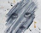 独特な世界観のイラストを描きます キャンバスや色紙にイラストを描きます。 イメージ1
