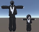 VRCアバターの衣装・非対応衣装も代行します できることを、できるだけ。理想に寄り添う改変サポート。 イメージ1