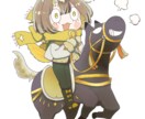 ミニキャライラストを制作します ご依頼主様のミニキャライラストを制作します! イメージ3