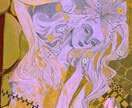 アール・ヌーヴォー風のイラストます アール・ヌーヴォーをデジタルイラストで イメージ1