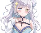 等身胸上〜腰上アイコンイラスト制作ます 雰囲気相談◎男女キャラ対応￤SNSアイコンにおすすめ！ イメージ8