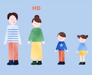商用可！シンプル・コミカルなイラスト制作します アニメーションにもできる、使いやすいシンプルイラスト イメージ4