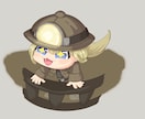 動きのある2〜3等身ミニキャラ描きます 自分だけのオリジナルイラストを イメージ2