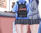 イラストを作成いたします 可愛い女の子のイラストをご希望の方に イメージ8