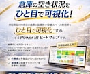 倉庫の保管スペース使用率を“ひと目で可視化”します 倉庫の保管スペース使用率を“ひと目で可視化”します イメージ1