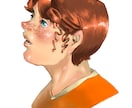 SNSのアイコンイラストを描きます 厚塗りです。できるだけ早めにラフ案の提出をします。 イメージ1