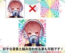 目を引くアイコンイラスト！レンタルします SNS、配信アプリでアイコンが定まらないあなたへのサポート イメージ2