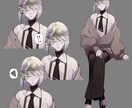 TRPGの立ち絵描きます TRPGで使用する立ち絵の依頼受け付けております！ イメージ9
