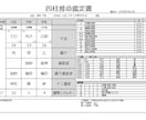 お財布喜ぶ四柱推命鑑定ツール★売切りでご提供します プロ監修で機能厳選★高額サイトの３ヶ月分でお財布にやさしい イメージ3