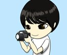 趣味や職業をミックスした低頭身キャラを作成します ブログやSNS・動画のアイコンに！動物帽子がオススメ！！ イメージ3