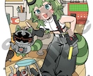 シンプルでポップ☆かわいいイラスト描きます 一枚絵からSNSアイコンまで様々な用途に対応いたします イメージ10