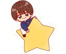 お得に！デフォルメキャラクターお描きします かわいいイラストが好きなあなたへ！ イメージ2
