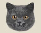 猫似顔絵描きます お写真をもとに可愛い猫ちゃんを描きます イメージ1
