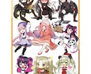 商用利用◎！あなたのミニキャラクター制作します 動きのあるキャラクターで配信活動に彩りを加えませんか イメージ3