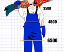プロが貴方だけの世界一かわE〜イラスト制作します SNSアイコンや1枚絵などパチッと決まるイラストを描きます！ イメージ7