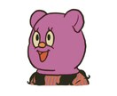 着ぐるみ×ダサセーターのポップなイラスト描きます アイコンに個性を出したい方、オリジナルグッズなどにも イメージ2