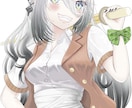 かわいくて元気を感じる女の子のイラスト描きます 配信活動用、同人誌の表紙など様々なジャンルに対応します！ イメージ2