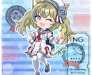 量産ちびキャラ【マリンワンピ】を描きます Vtuber / Vライバーさんに大人気の量産シリーズです！ イメージ6