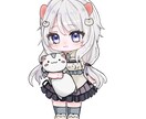 かわいいSDイラストの制作をします きゅるきゅるなイラストをお届け！ イメージ3