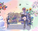 SNSアイコン・配信向けイラスト描きます ミニキャラ・動物・配信者様向けイラストも対応可能です！ イメージ2