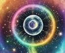 西洋占星術＋タロットカードで占います 西洋占星術による星読み運命とタロットカードによるメッセージ イメージ1