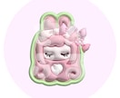 ぷっくり可愛いアイコン描きます 立体感が可愛いぷっくりとしたお顔のアイコンを描きます！ イメージ5