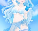 萌えキャラ一枚絵などを描きます アイコンやサムネイルなどにどうですか イメージ3
