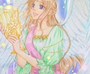 あなたの守護天使を描き、さらなる幸運へと導きます 天使からのサポートが強力になる❤️天使絵と一言メッセージ イメージ5