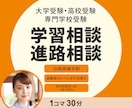 学習相談/進路相談/学習コーチング指導します 合格実績多数指導歴26年トップ講師が的確なアドバイスします！ イメージ1