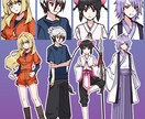 3000円で表情差分付き！立ち絵描きます 楽しくてインパクトのあるキャラクターを！ イメージ6