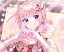 SNSアイコンや一枚絵、立ち絵などを制作作成します かわいい女の子からかっこいい男の子まで イメージ10
