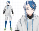 VRoidでオリジナル3Dモデルを作ります Vtuber、VRC等で使える３Dモデルです！商用利用可！ イメージ8