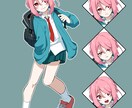 TRPG等で使える立ち絵のイラストを制作致します アニメ風のかわいいイラストが得意です イメージ1