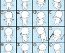 キャラデザお手伝い、デフォルメイラスト描きます あなたの創作キャラをイラストに！FA募集などに役立ちます イメージ3