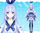Live2Dモデル制作イラストから一括で制作します イラストの魅力を、そのまま動きへ イメージ5