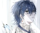 目を引くアイコンお描きします 男女、中性どんなキャラでも！雰囲気あるアイコンを作成します イメージ1