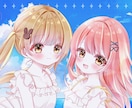 SNS映え間違いなしのキラキラ可愛いを描きます 1枚で目を引くキラキラ夢可愛いイラストをあなたに！ イメージ4